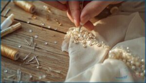 techniques for attaching embellishments techniques for attaching embellishments