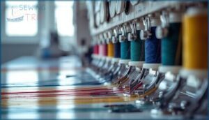 thread stands and cone holders