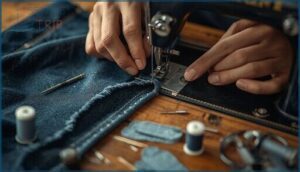 tips for effective denim repairs