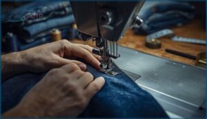 tips for sewing jeans and heavy denim