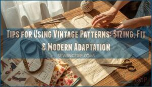 tips for using vintage patterns tips for using vintage patterns