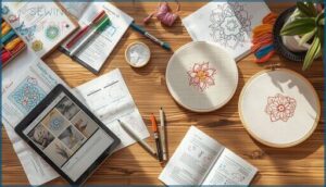 transfer tools and stitch guides