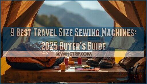 travel size sewing machine guide