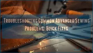 troubleshooting common advanced sewing problems