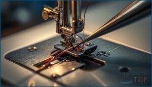 tweezers for tight spaces and threads