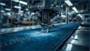 twin-needle and double chain stitch machines