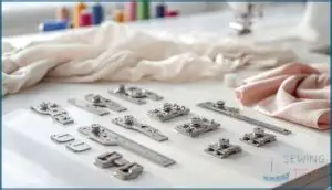 types of serger fabric guides