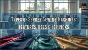 types of serger sewing machines