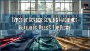 types of serger sewing machines