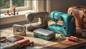 types of travel sewing machines