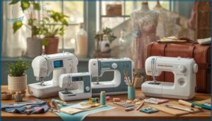types of travel sewing machines