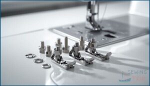 universal presser feet and adapter options