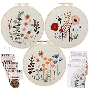 Uphome 3 Pack Embroidery Starter B08JQ47WV1
