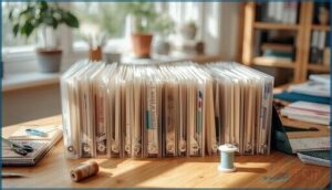 using binders and sheet protectors using binders and sheet protectors