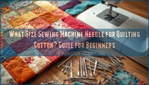 what size sewing machine needle for quilting cotton