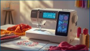 wide range of built-in stitches wide range of built-in stitches