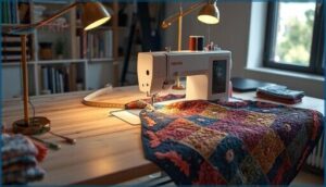 workspace and throat space for quilting workspace and throat space for quilting