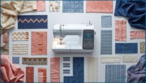 100 built-in stitches 100 built-in stitches