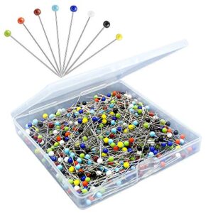 500PCS Sewing Pins for Fabric, B08GZRLDQF