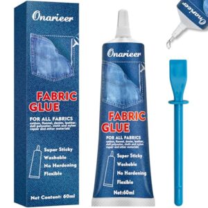 10 Best Fabric Glues for Patches: Reviews & Application Tips 9 60ml Fabric Glue Permanent Clear B0CCY4HSG9