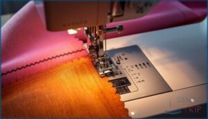 adjusting stitch width and style adjusting stitch width and style