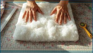 applying batting for extra loft applying batting for extra loft