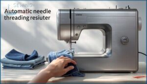 automatic needle threader automatic needle threader