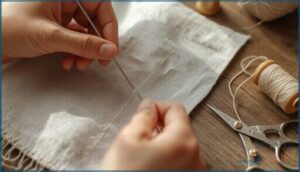 backstitch for strong seams backstitch for strong seams