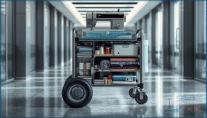 bringing a wagon or cart for easy transport bringing a wagon or cart for easy transport