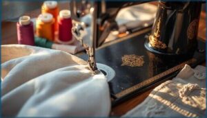 built-in stitches and buttonhole options built-in stitches and buttonhole options