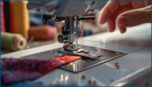 built-in thread cutter built-in thread cutter