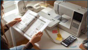 checking sewing machine model compatibility