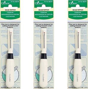8 Best Seam Rippers for Quilting: Reviews, Types & How to Use 2 Clover 482/W Seam Ripper (3 B071NLWN4N