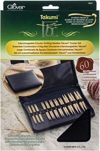 7 Best Bamboo Knitting Needles: Benefits, Types & Care Tips 2 Clover Takumi Combo Interchangeable Circular B004V7JFUY