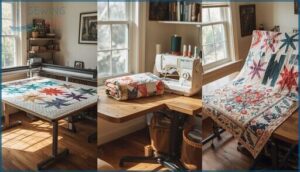 comparing quilting results and techniques