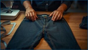 constructing and joining pant legs constructing and joining pant legs