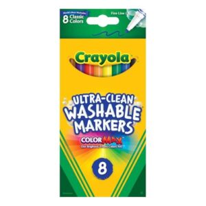 Sewing Tool Alternative Uses: Creative Hacks and No-Sew Fixes 2 Crayola Ultra Clean Washable Markers, Color B004LBZXV0
