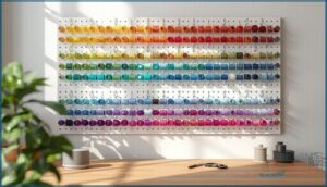 creating custom pegboard thread holders creating custom pegboard thread holders