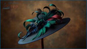 creative ways to style feathered hats creative ways to style feathered hats