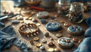 creative ways to upcycle jeans buttons creative ways to upcycle jeans buttons