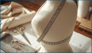 determining sleeve length, bicep, and wrist circumference determining sleeve length, bicep, and wrist circumference