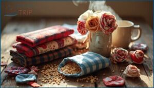 diy hand warmers and no sew flowers diy hand warmers and no sew flowers