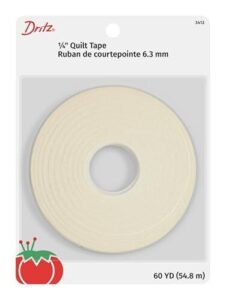 Sewing Machine Tutorials for Quilting: a Complete Beginner Guide 6 Dritz 3412 Quilter's Tape, 1/4 Inch B0086ZZ3TO