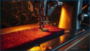 durability and safety features for thick fabrics durability and safety features for thick fabrics