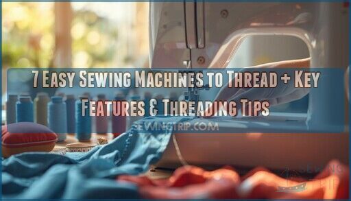 easy sewing machine to thread