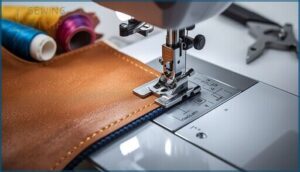 edge-stitching feet for topstitching edge-stitching feet for topstitching