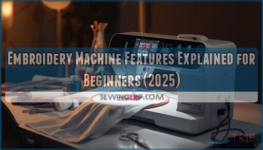 embroidery machine features explained for beginners
