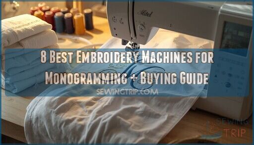 embroidery machines for monogramming