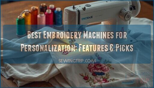 embroidery machines for personalization