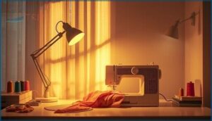 enhancing lighting and visibility for sewing enhancing lighting and visibility for sewing